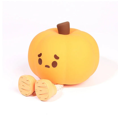 Cute Pumpkin Silicone LED Night Light