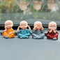 Cute Resin Monk Buddha Statues