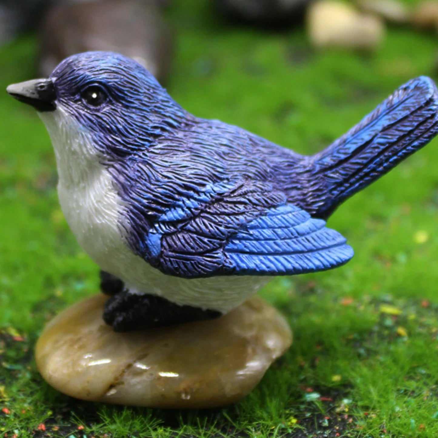 Cute Resin Parrot Nest Figurine