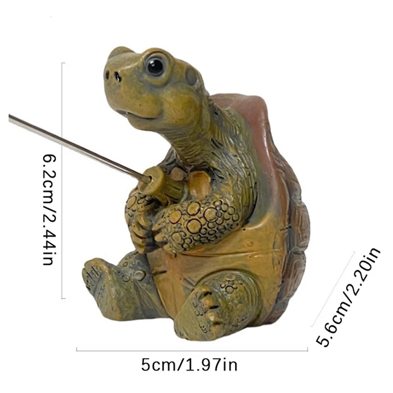 Cute Resin Turtle Garden Statue