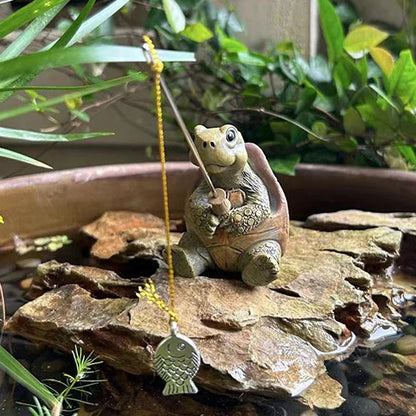 Cute Resin Turtle Garden Statue