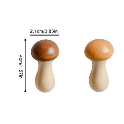 Cute Wooden Mushroom Chopstick Rests