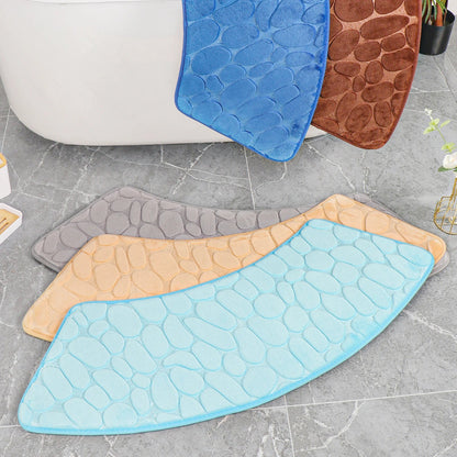 DANAO Non-Slip Curved Bathroom Mat