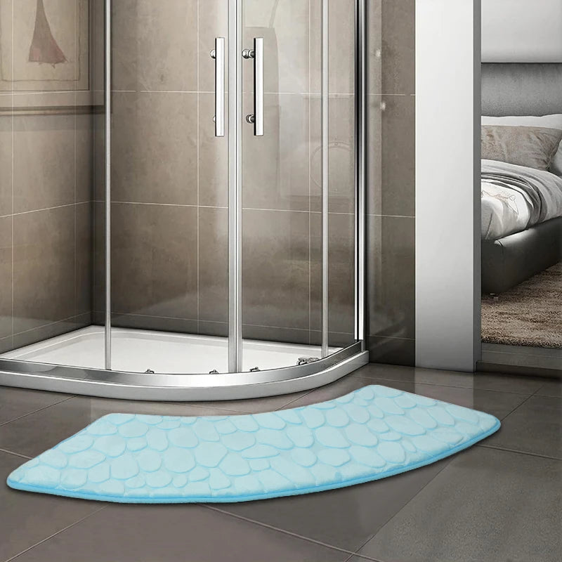 DANAO Non-Slip Curved Bathroom Mat