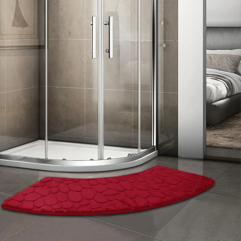 DANAO Non-Slip Curved Bathroom Mat