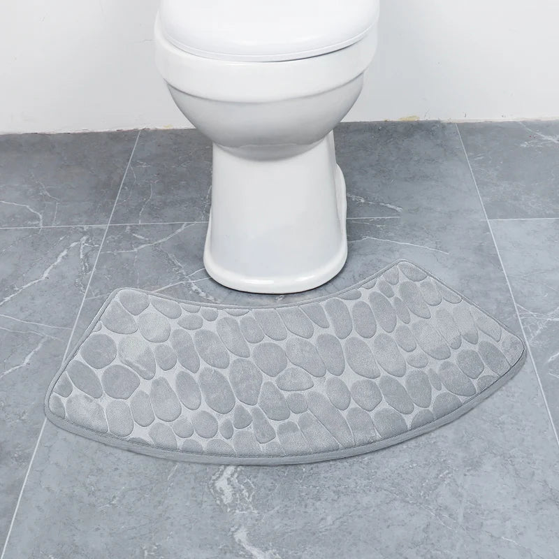 DANAO Non-Slip Curved Bathroom Mat