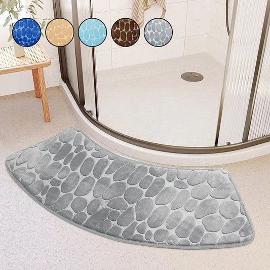 DANAO Non-Slip Curved Bathroom Mat