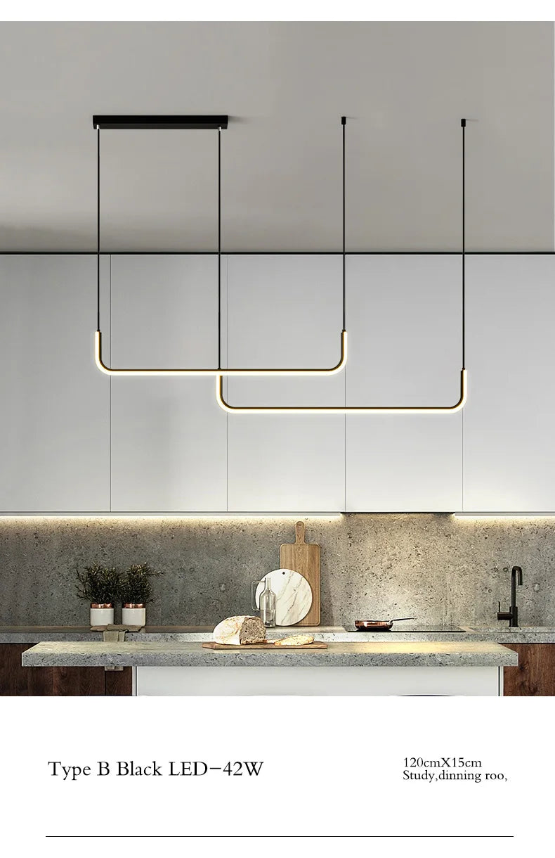 DARHYN Minimalist LED Chandelier Pendant