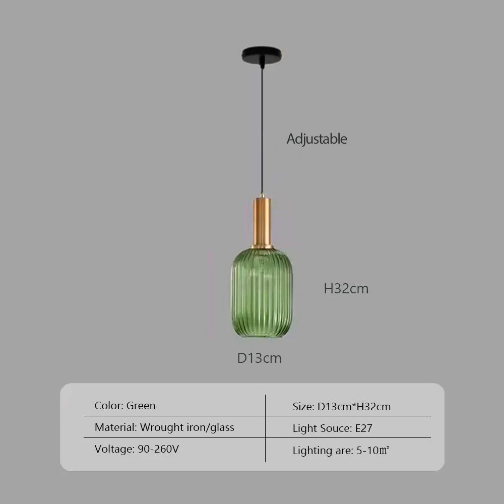 DARHYN Nordic Glass Pendant Light