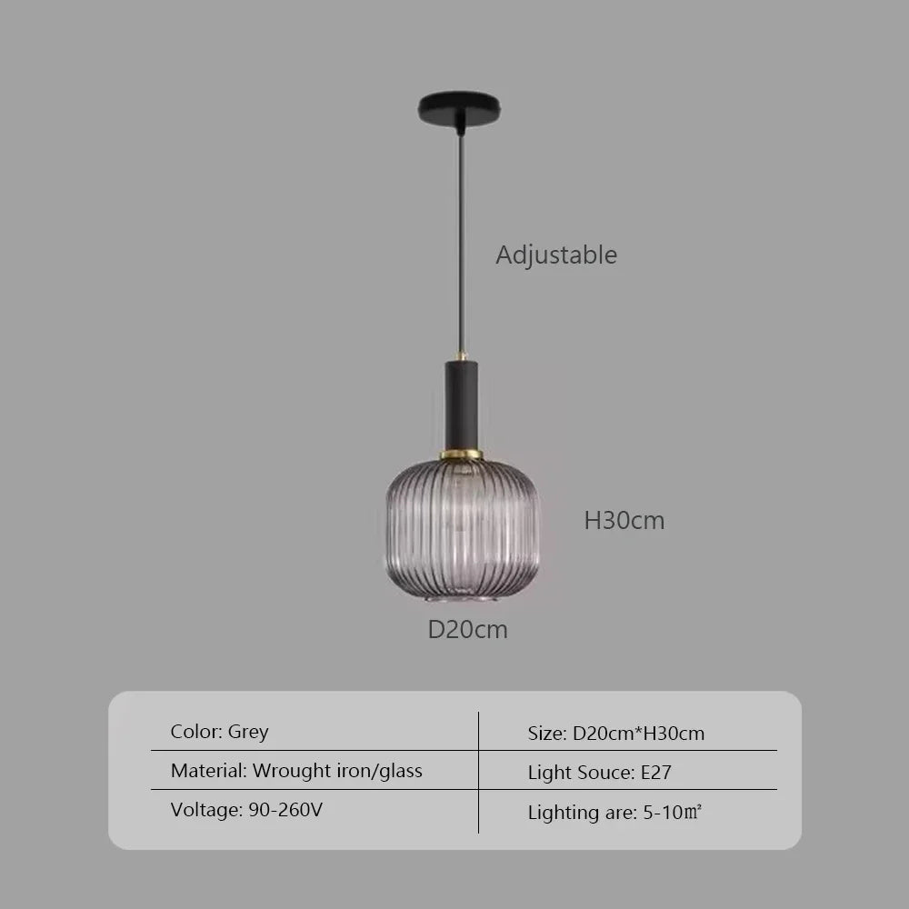 DARHYN Nordic Glass Pendant Light