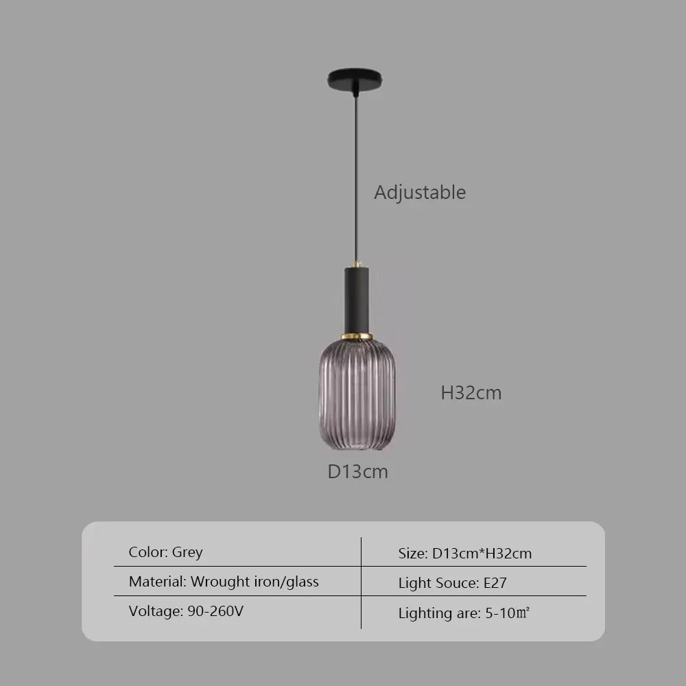 DARHYN Nordic Glass Pendant Light