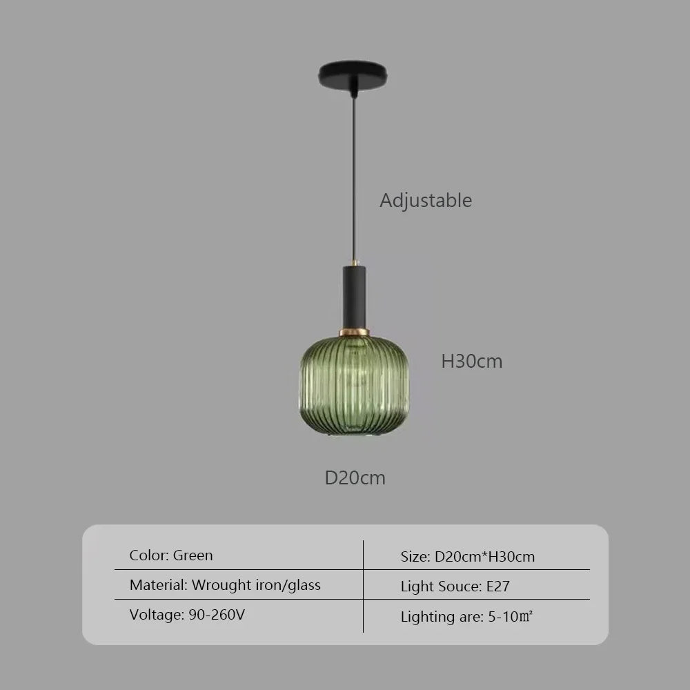 DARHYN Nordic Glass Pendant Light