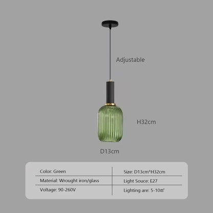 DARHYN Nordic Glass Pendant Light