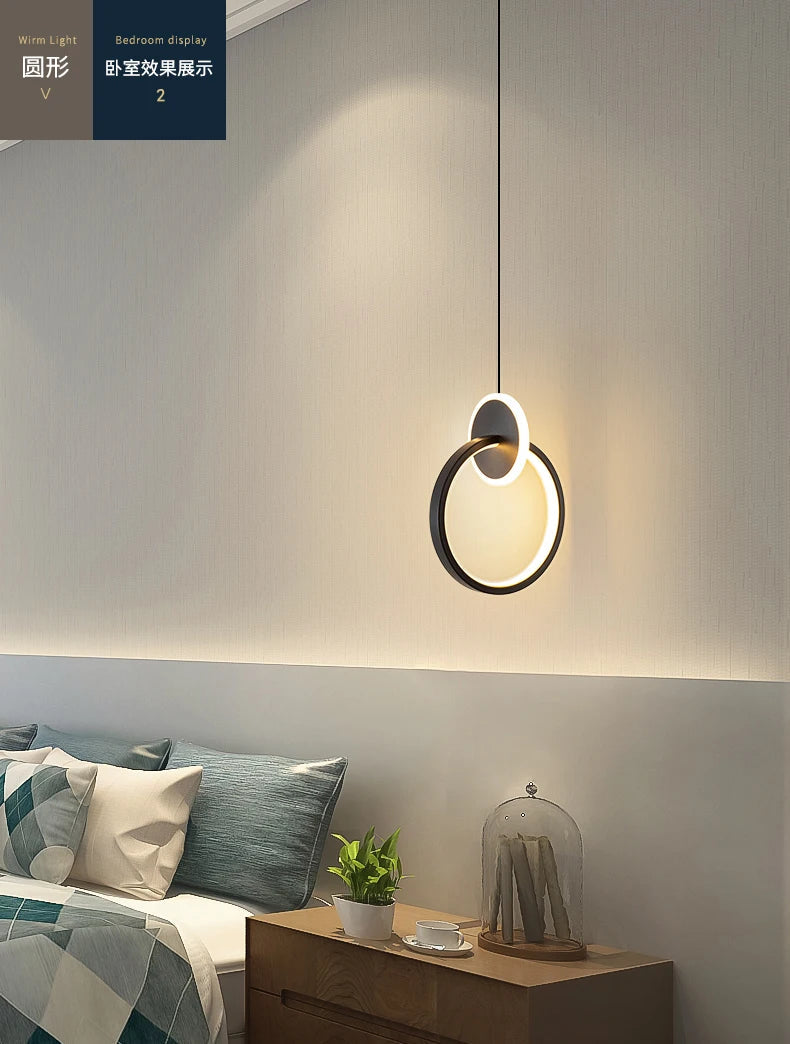 DUTRIEUX Black Aluminum Pendant Light