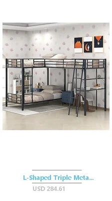 DUTRIEUX LED Twin Bed Frame