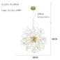 Dandelion LED Crystal Pendant Light