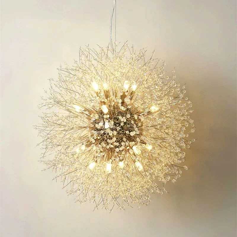 Dandelion LED Crystal Pendant Light