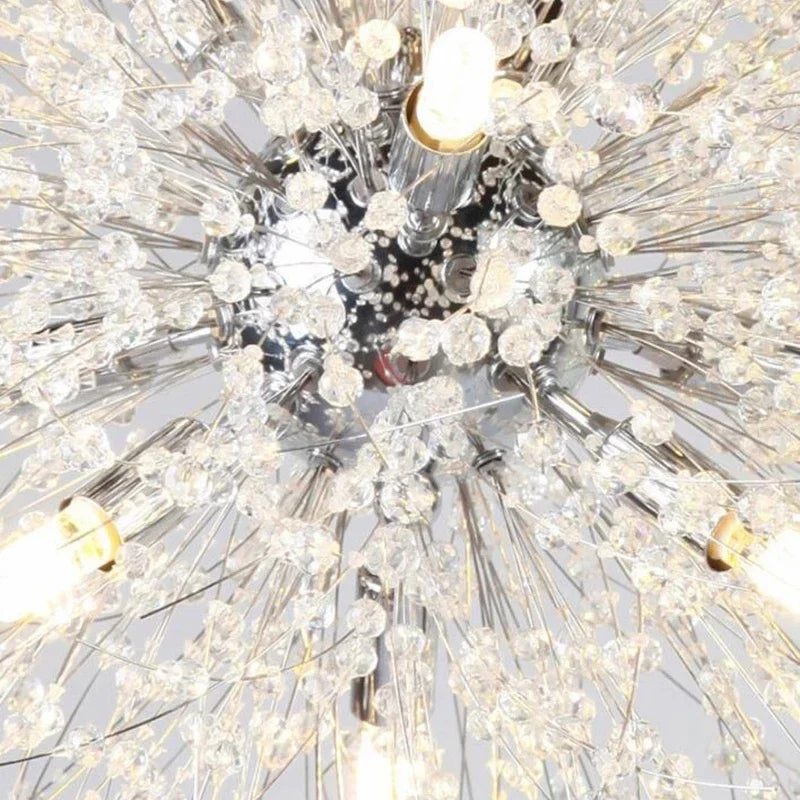 Dandelion LED Crystal Pendant Light