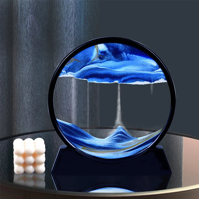 Deep Sea 3D Sand Art Hourglass