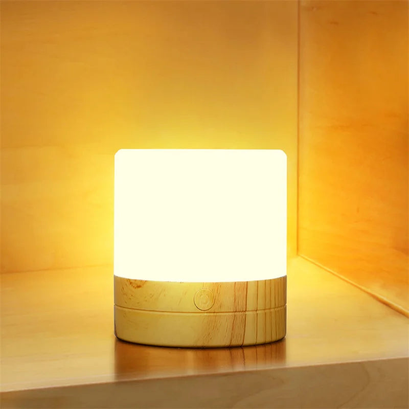 Dimmable 7-Color LED Touch Lamp