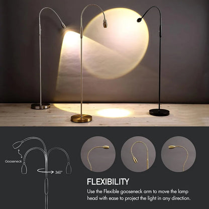 Dimmable Adjustable LED Floor Lamp