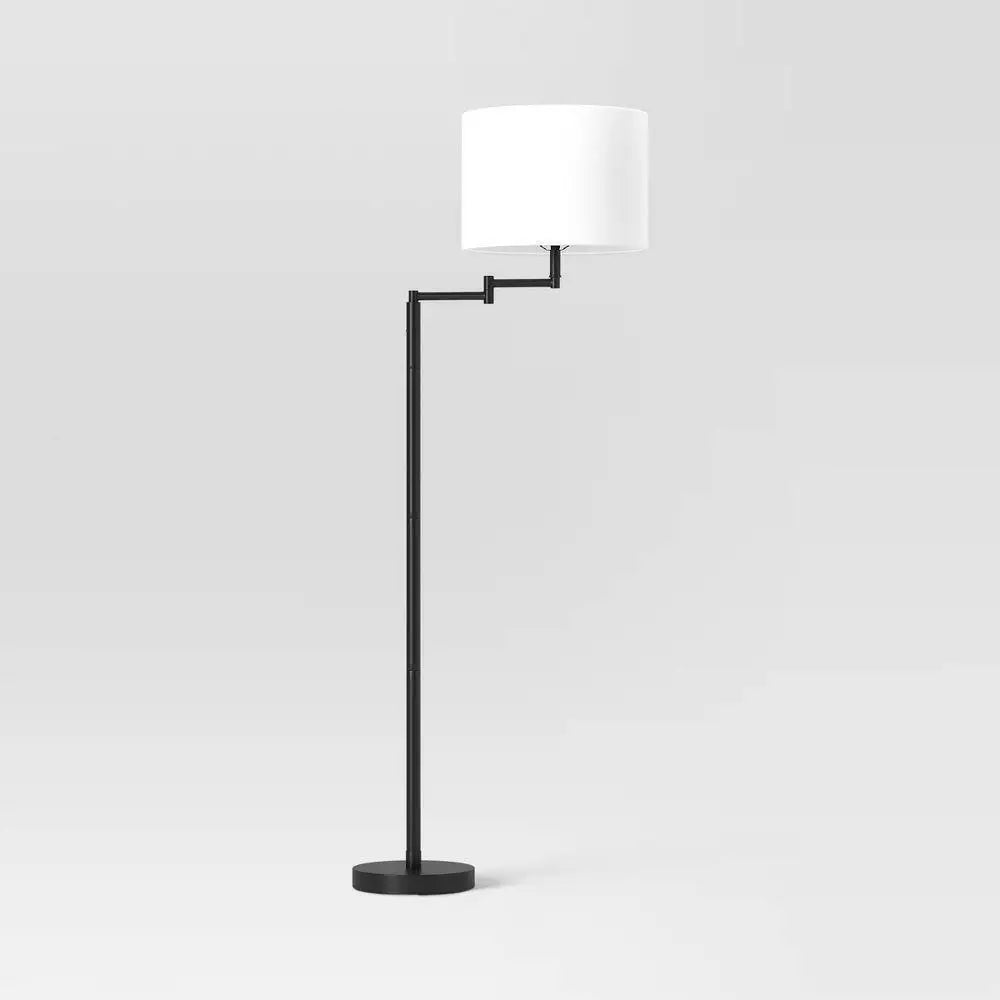 Dimmable Black Adjustable Floor Lamp