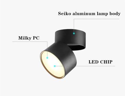 Dimmable LED COB Downlight - Modern