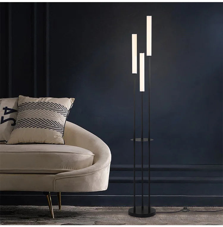 Dimmable LED Shelf Floor Lamp