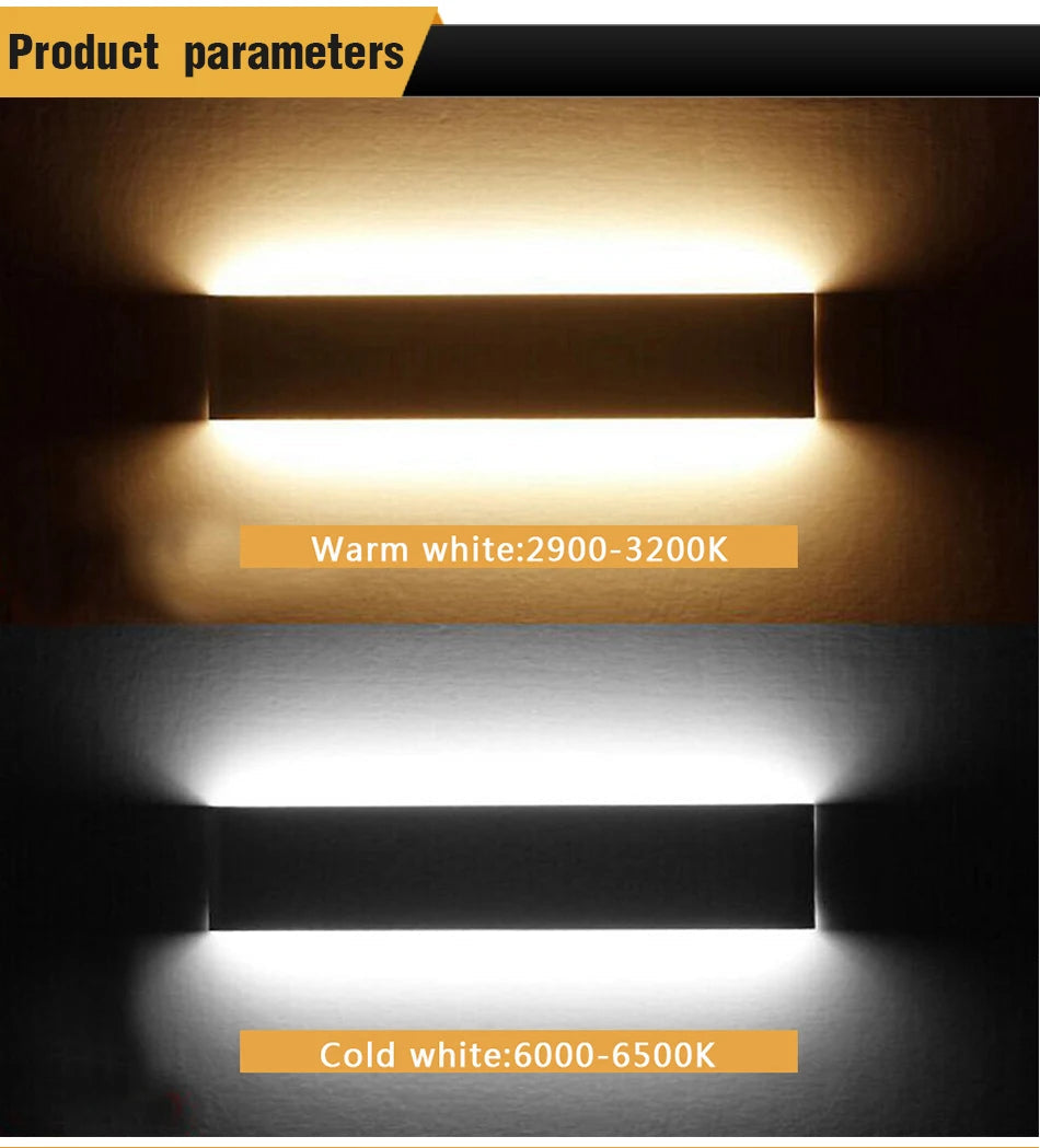 Dimmable LED Wall Sconce – Aluminium