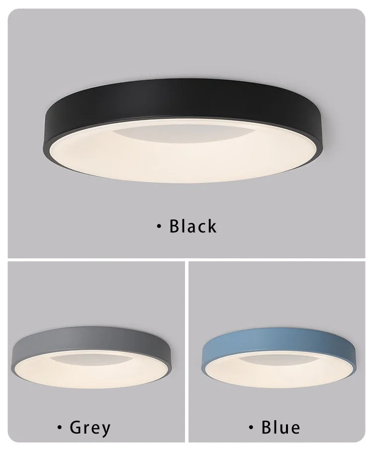 Dimmable Macaron LED Ceiling Light