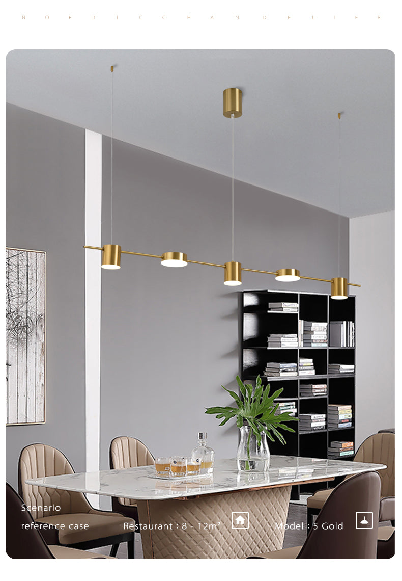 Dimmable Modern LED Chandelier Light