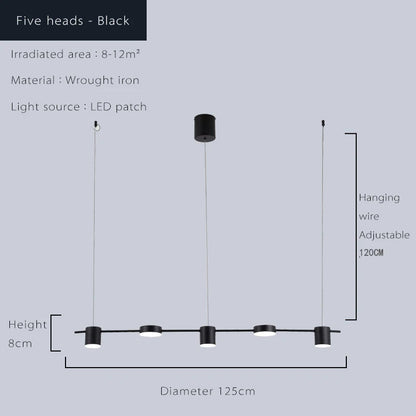 Dimmable Modern LED Chandelier Light