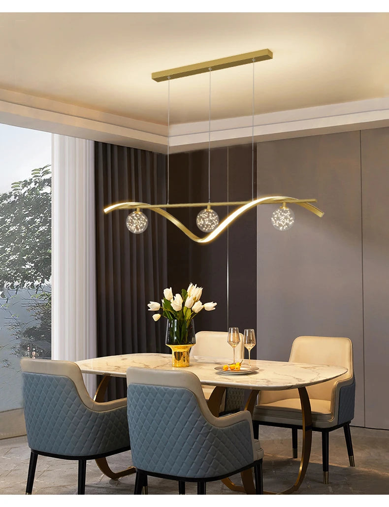 Dimmable Modern Minimalist LED Pendant