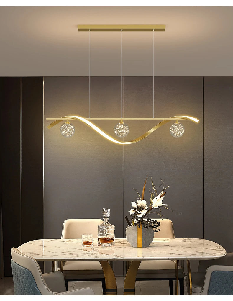 Dimmable Modern Minimalist LED Pendant