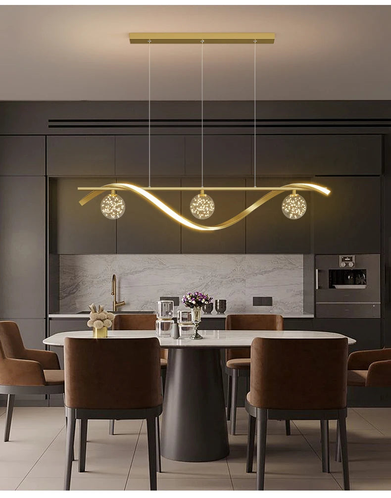 Dimmable Modern Minimalist LED Pendant