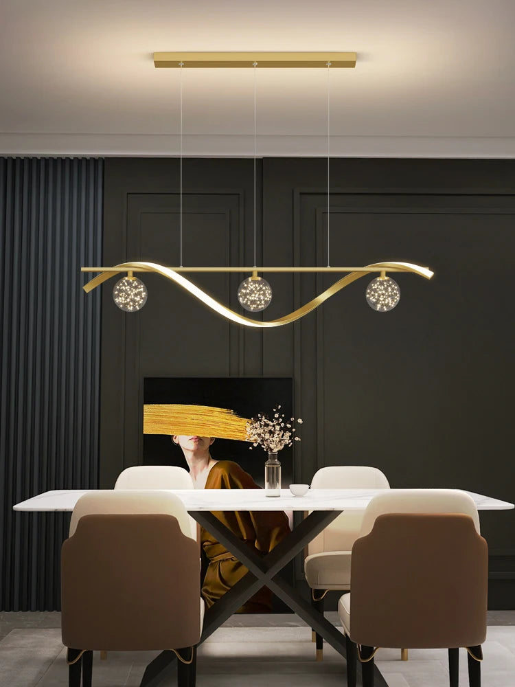 Dimmable Modern Minimalist LED Pendant