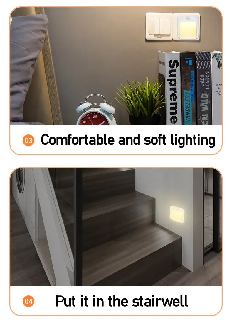 Dimmable Motion Sensor LED Night Light