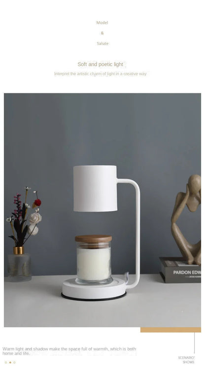 Dimmable Retro Wax Lamp Warm White