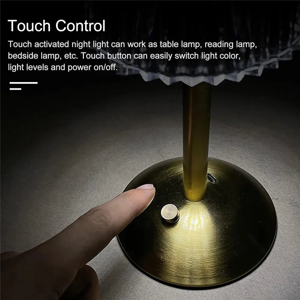 Dimmable Touch Sensor LED Table Lamp