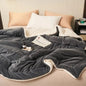 Double Layer Plush Fleece Blanket