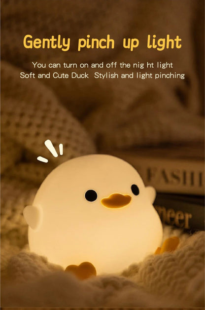 Doudou Duck Silicone Night Light