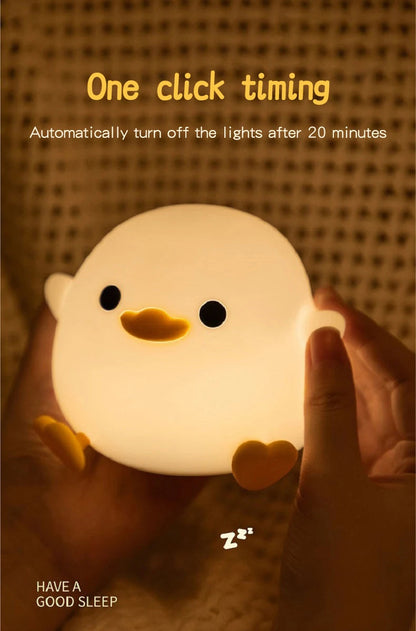 Doudou Duck Silicone Night Light