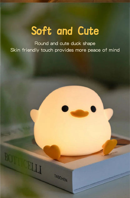 Doudou Duck Silicone Night Light