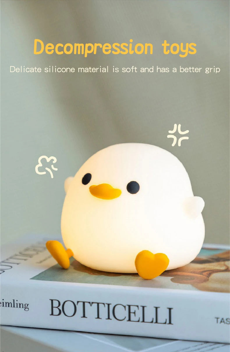 Doudou Duck Silicone Night Light