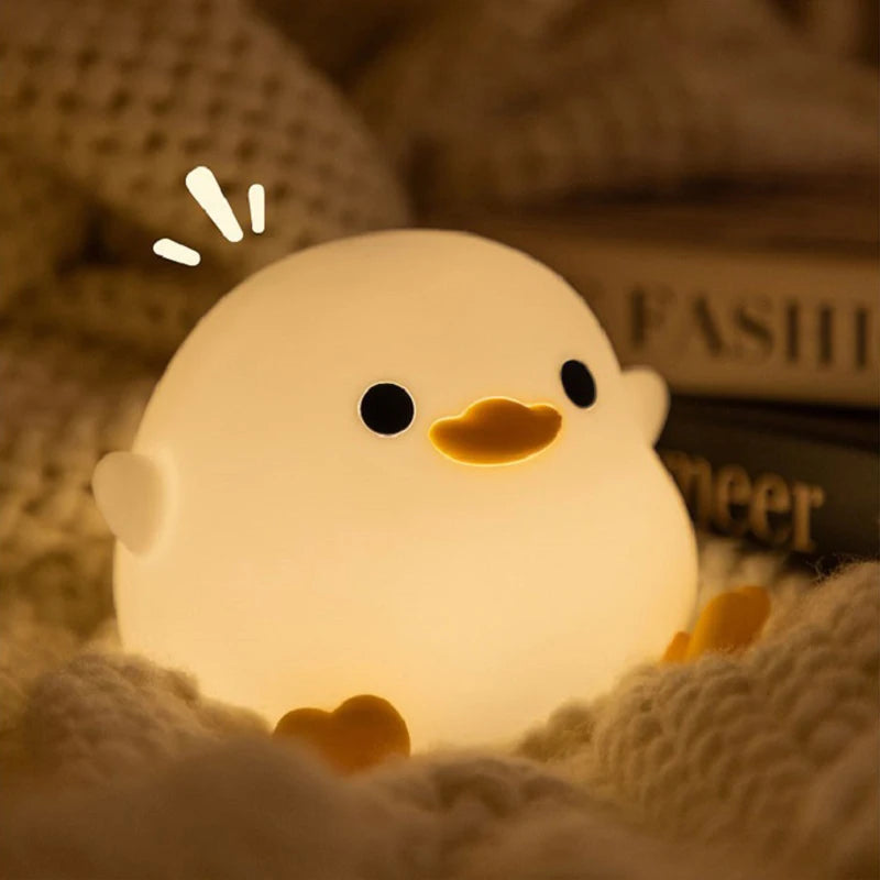 Doudou Duck Silicone Night Light