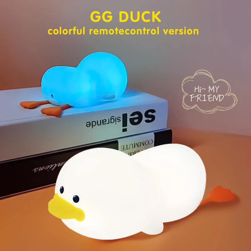 Doudou Duck Silicone Night Light