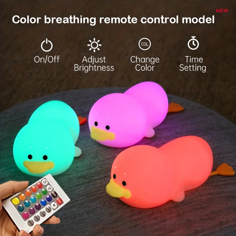 Doudou Duck Silicone Night Light