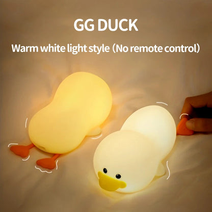 Doudou Duck Silicone Night Light