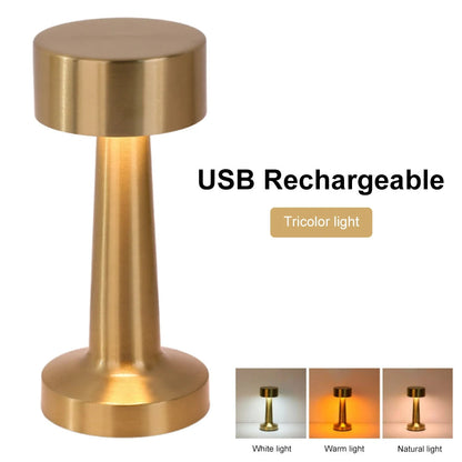 Dumbbell Touch Sensor Retro Table Lamp