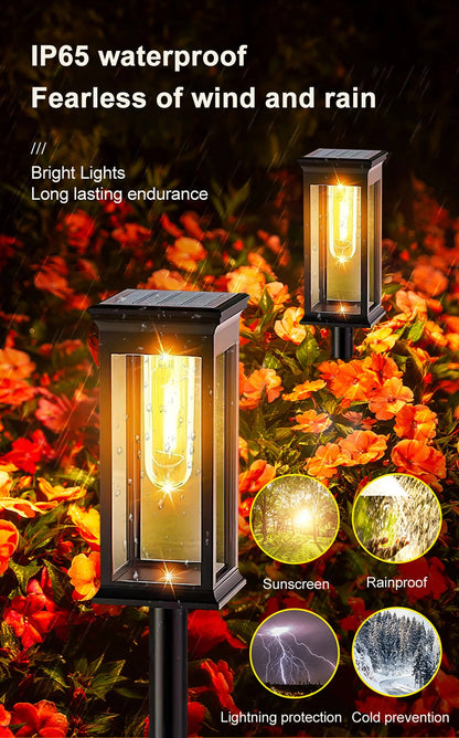 Durable Solar Pathway Lights Outdoor